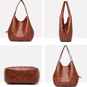 Bolsa Lumae em Couro Vintage Impermeável