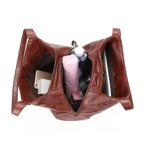 Bolsa Lumae em Couro Vintage Impermeável