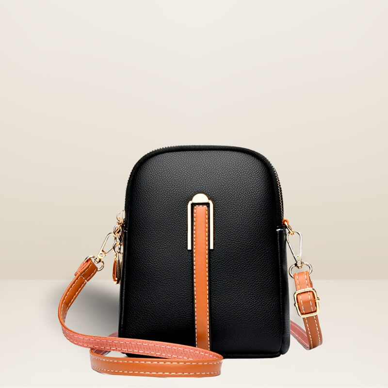 Bolsa Santorini em Couro Premium e Proteção Impermeável