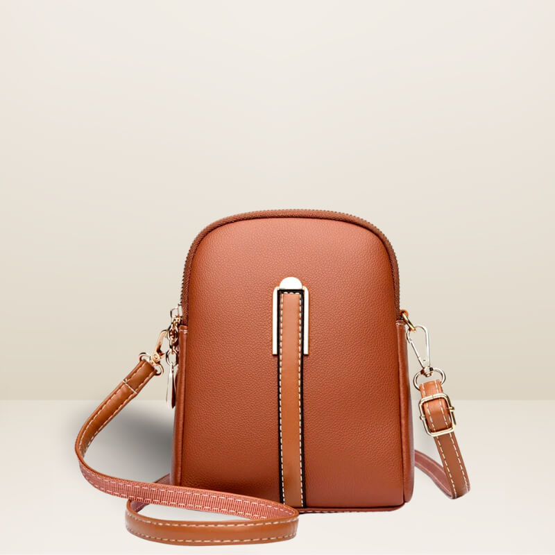 Bolsa Santorini em Couro Premium e Proteção Impermeável