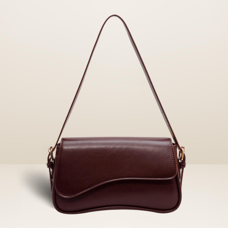 Bolsa Valência Feita em Couro Vintage Impermeável