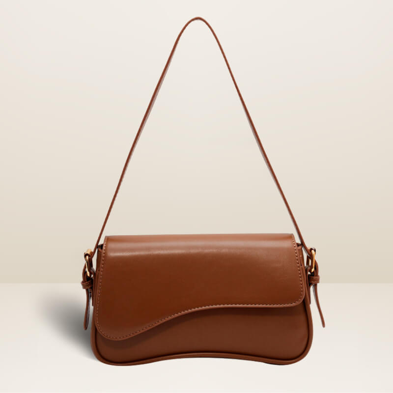 Bolsa Valência Feita em Couro Vintage Impermeável